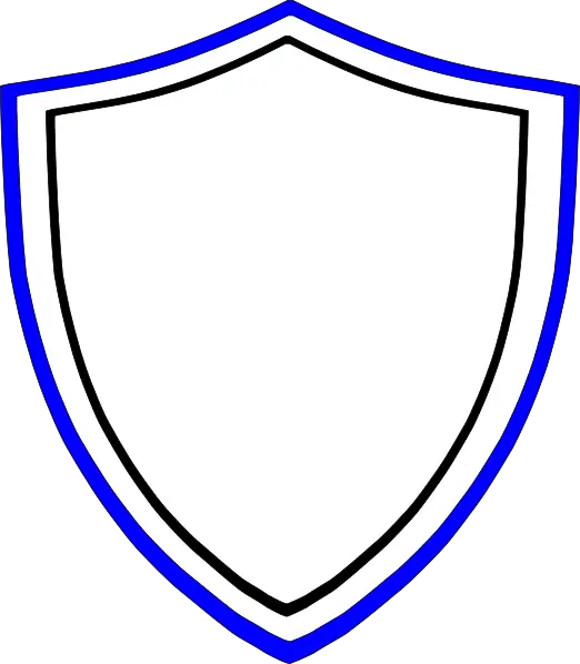 Outlined Shield for Design