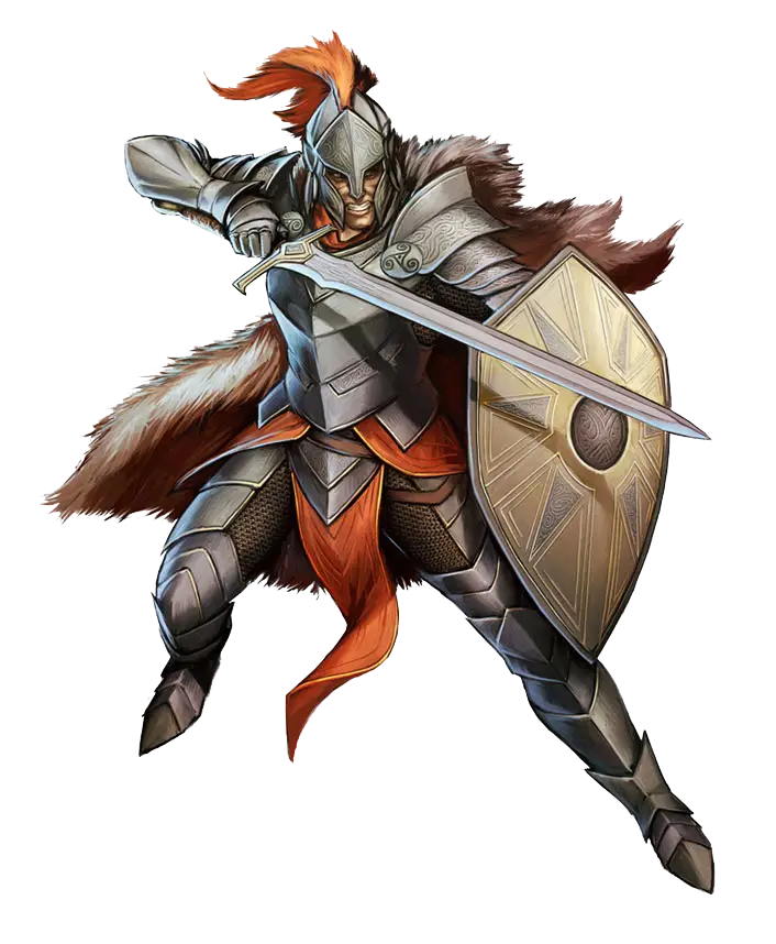 Armored Knight with Sword
