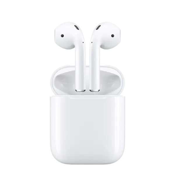 White Wireless Earbuds with Case