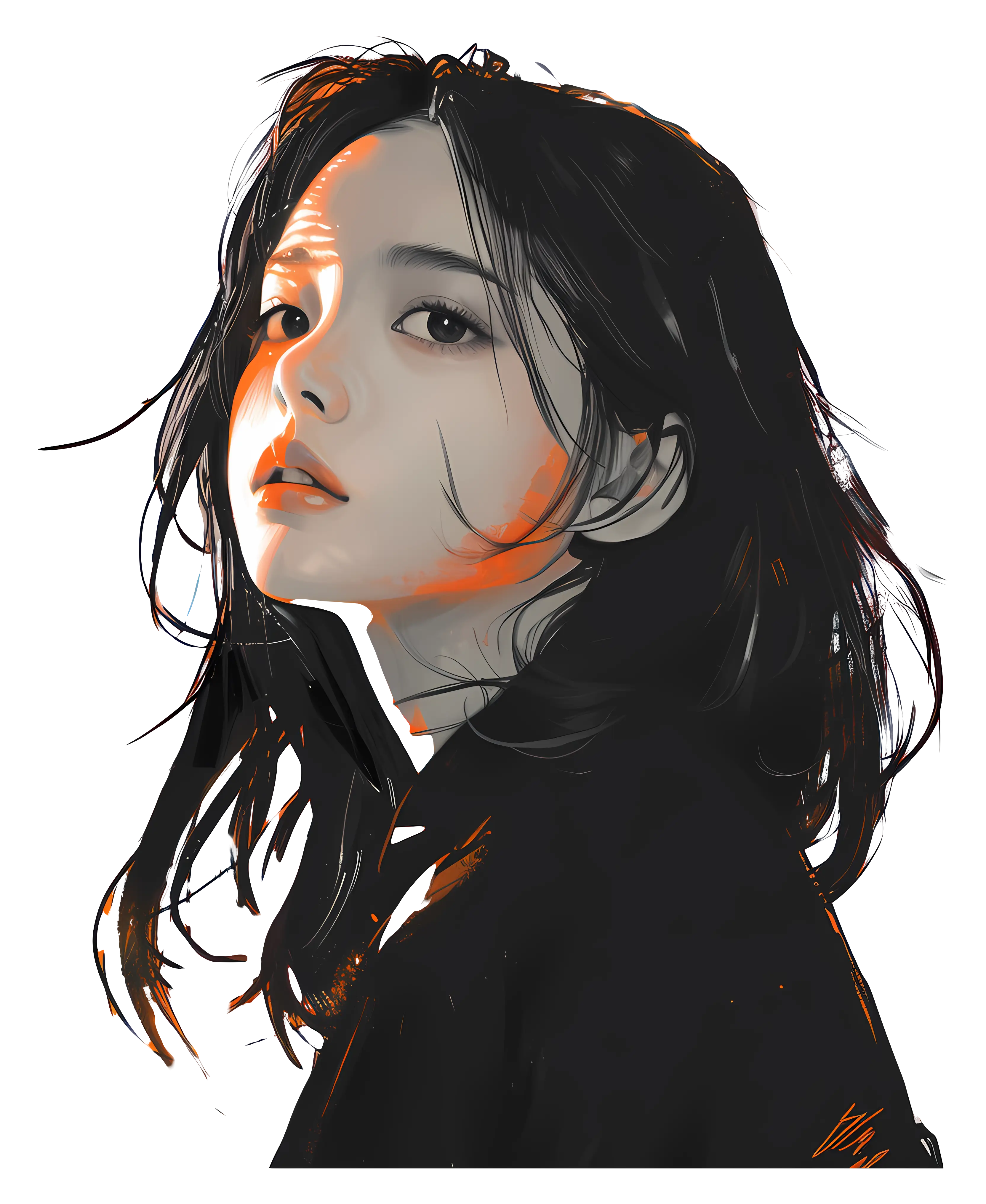 Artistic Portrait of a Woman