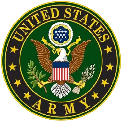 US Army Logo Emblem with Eagle