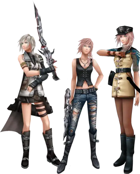 Anime Characters in Different Outfits