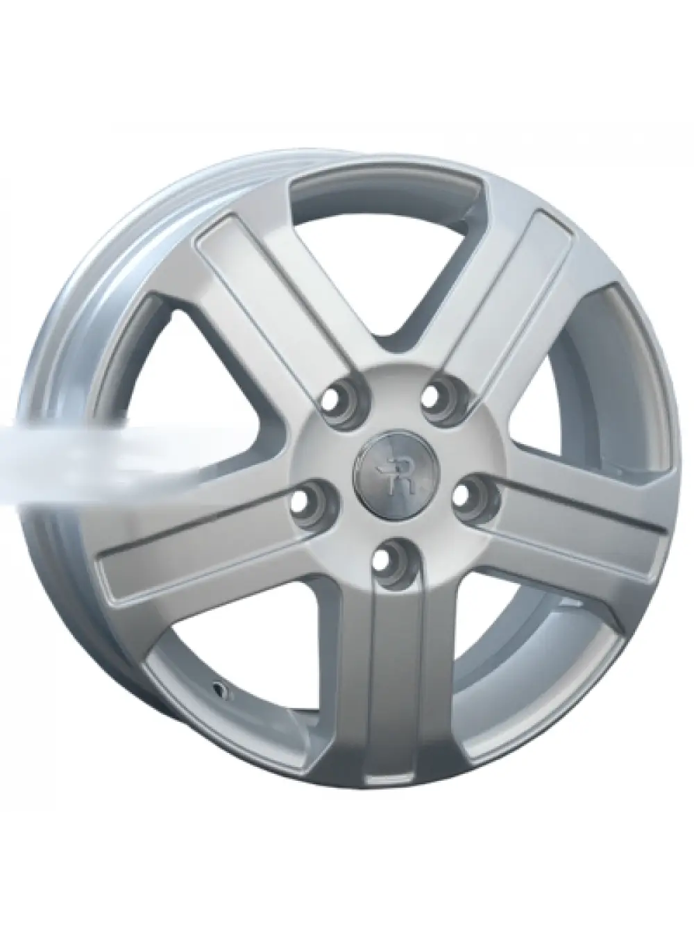 Silver Car Wheel Rim for Vehicle Design