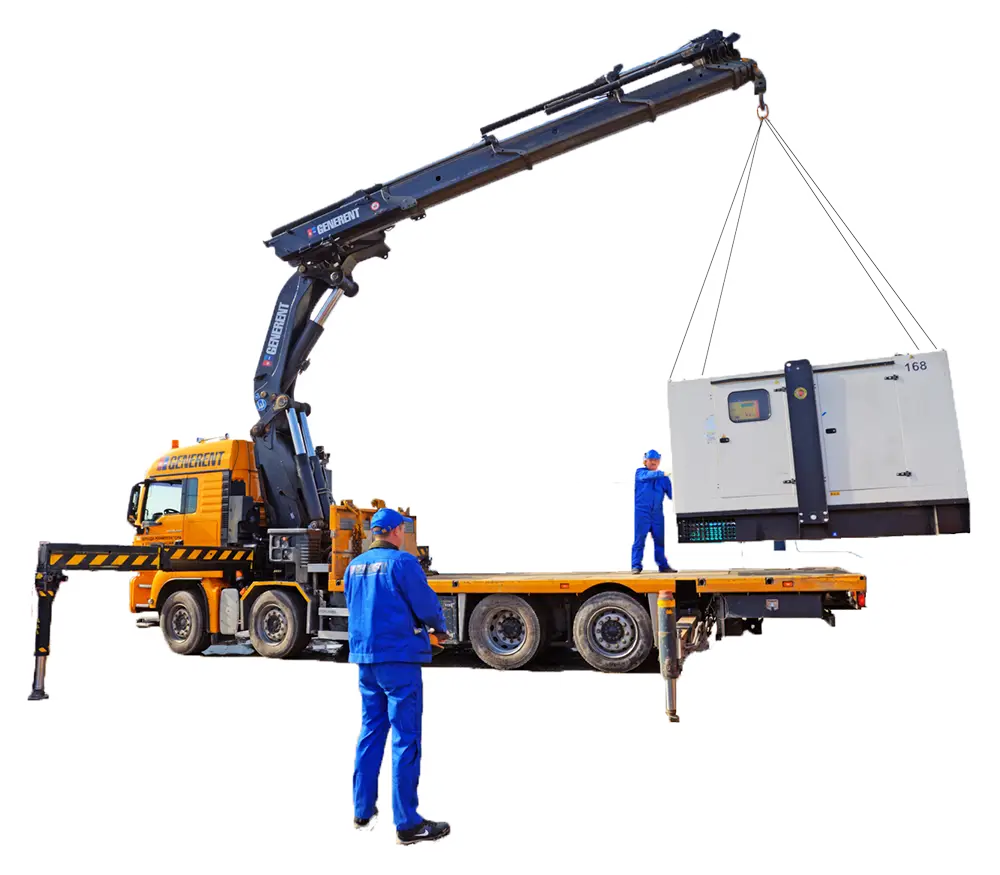 Crane Truck Lifting Generator