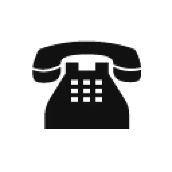 Classic Black Telephone Icon