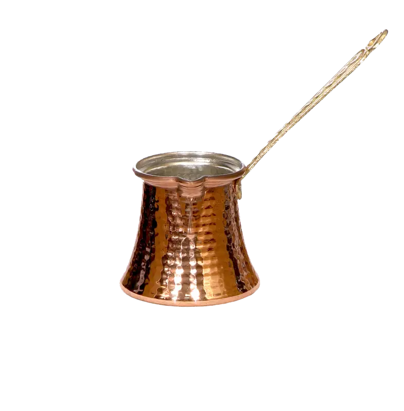 Copper Turkish Coffee Pot with Handle