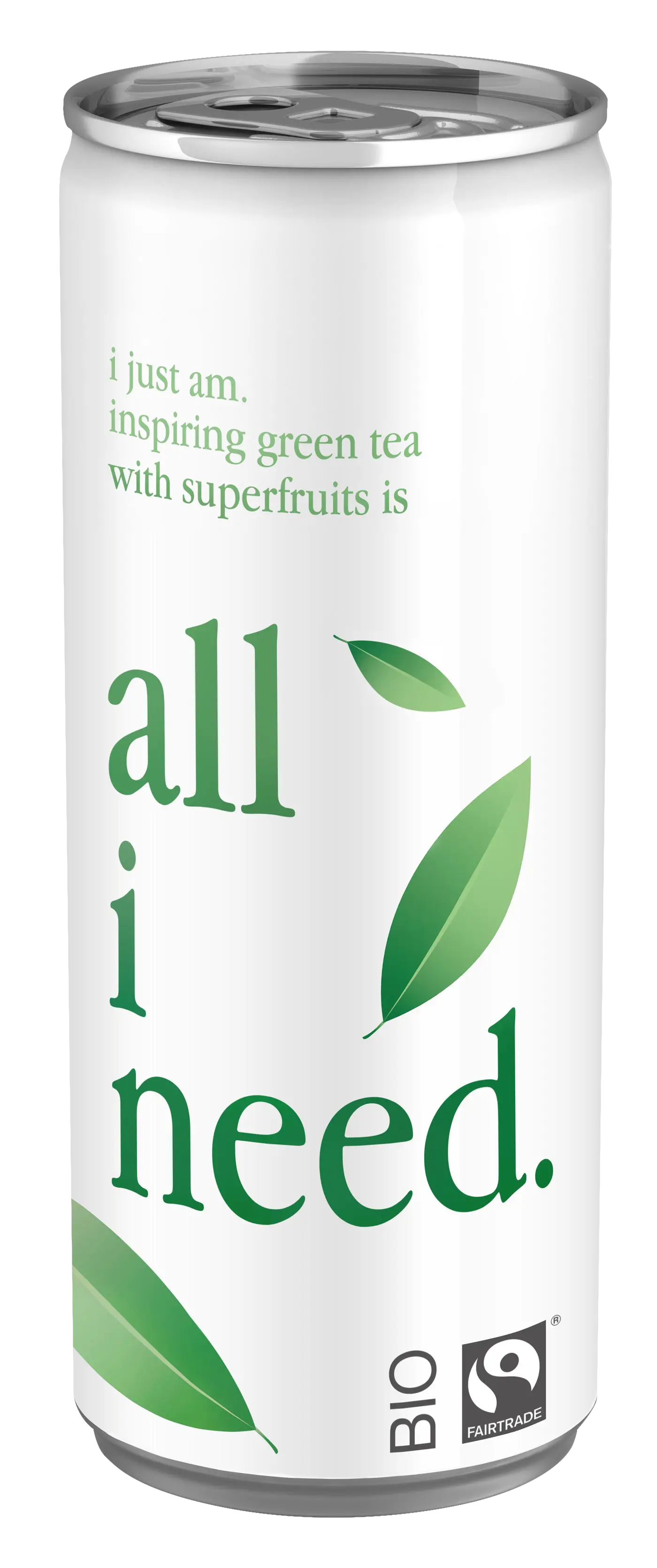 All I Need Green Tea Can