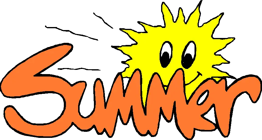 Summer with Sun Illustration