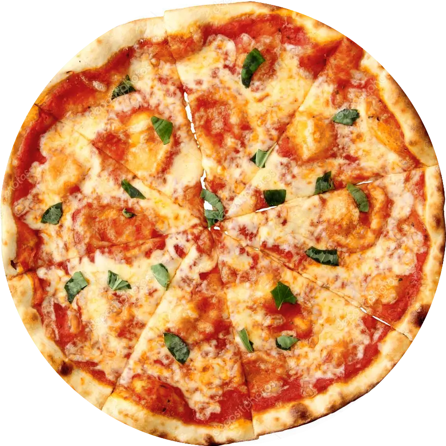 Delicious Margherita Pizza with Fresh Basil
