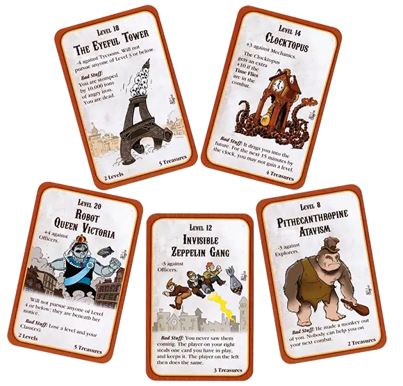 Illustrated Game Cards