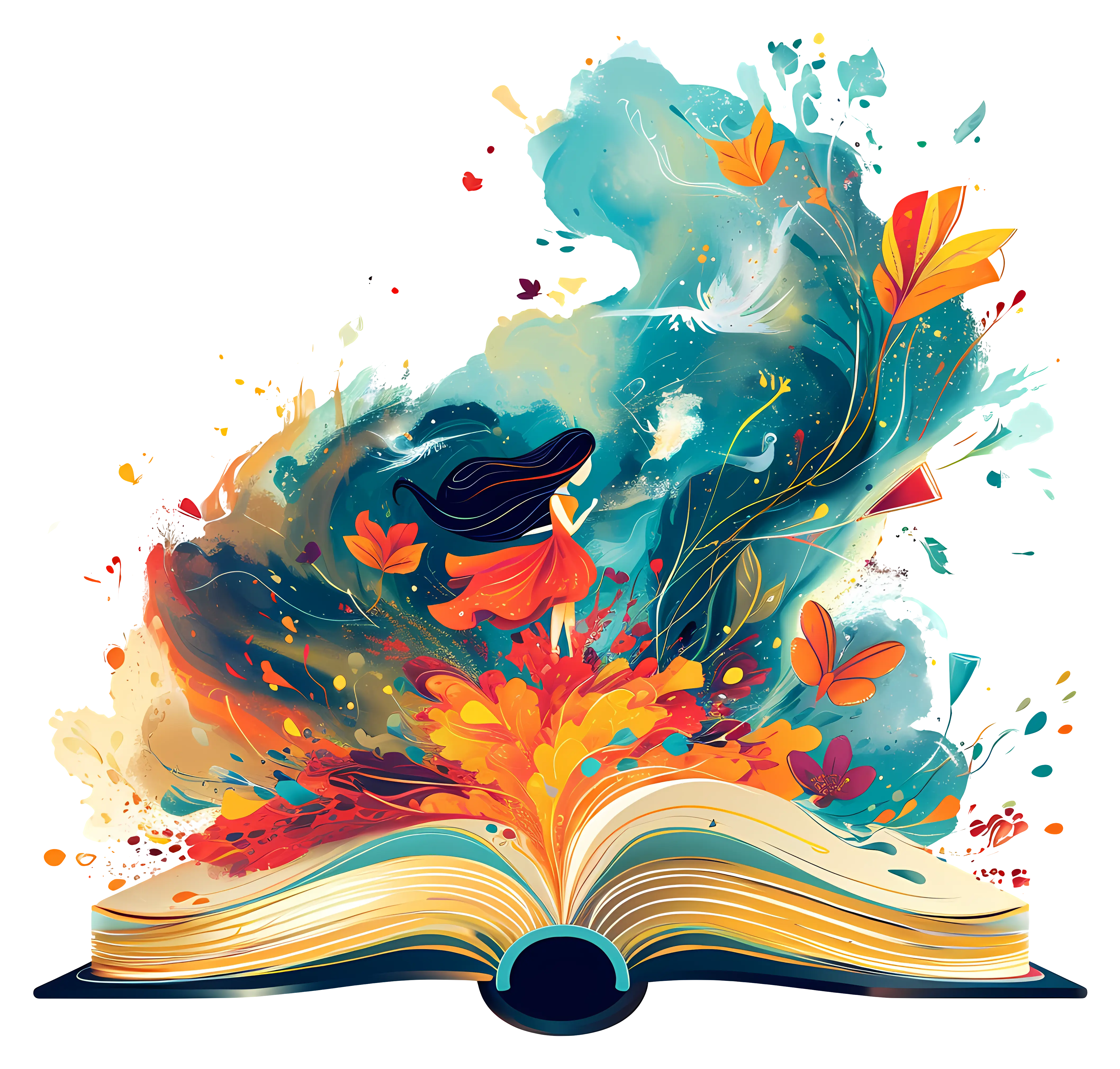 Fantasy World from Open Book