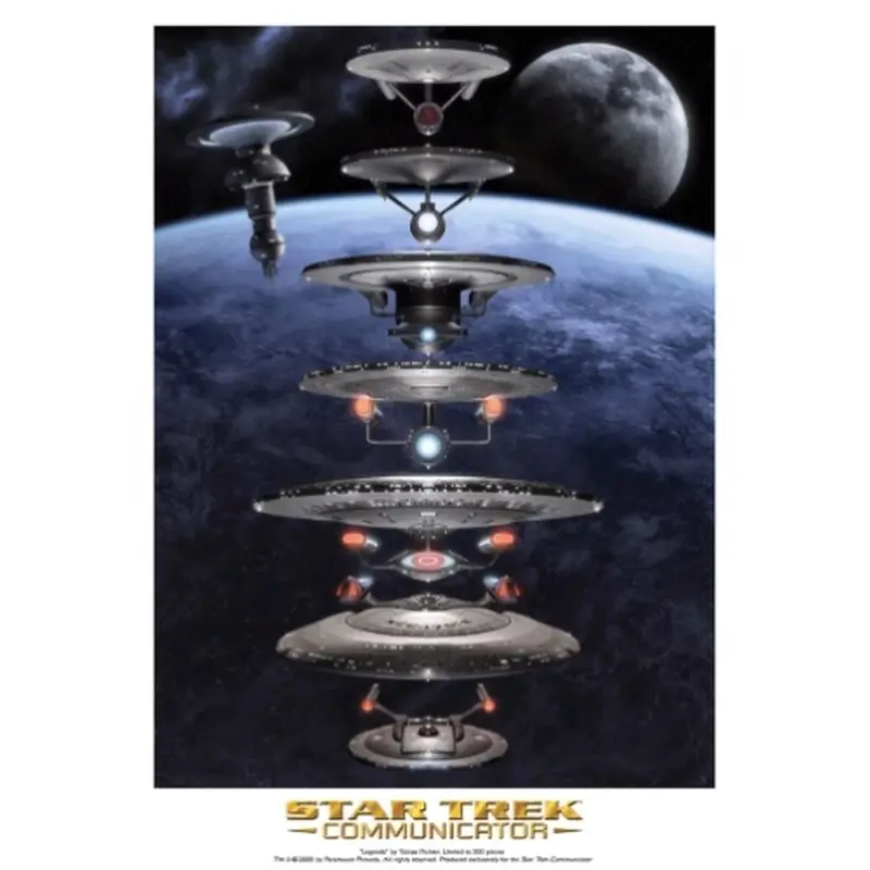 Star Trek Communicator Spaceship