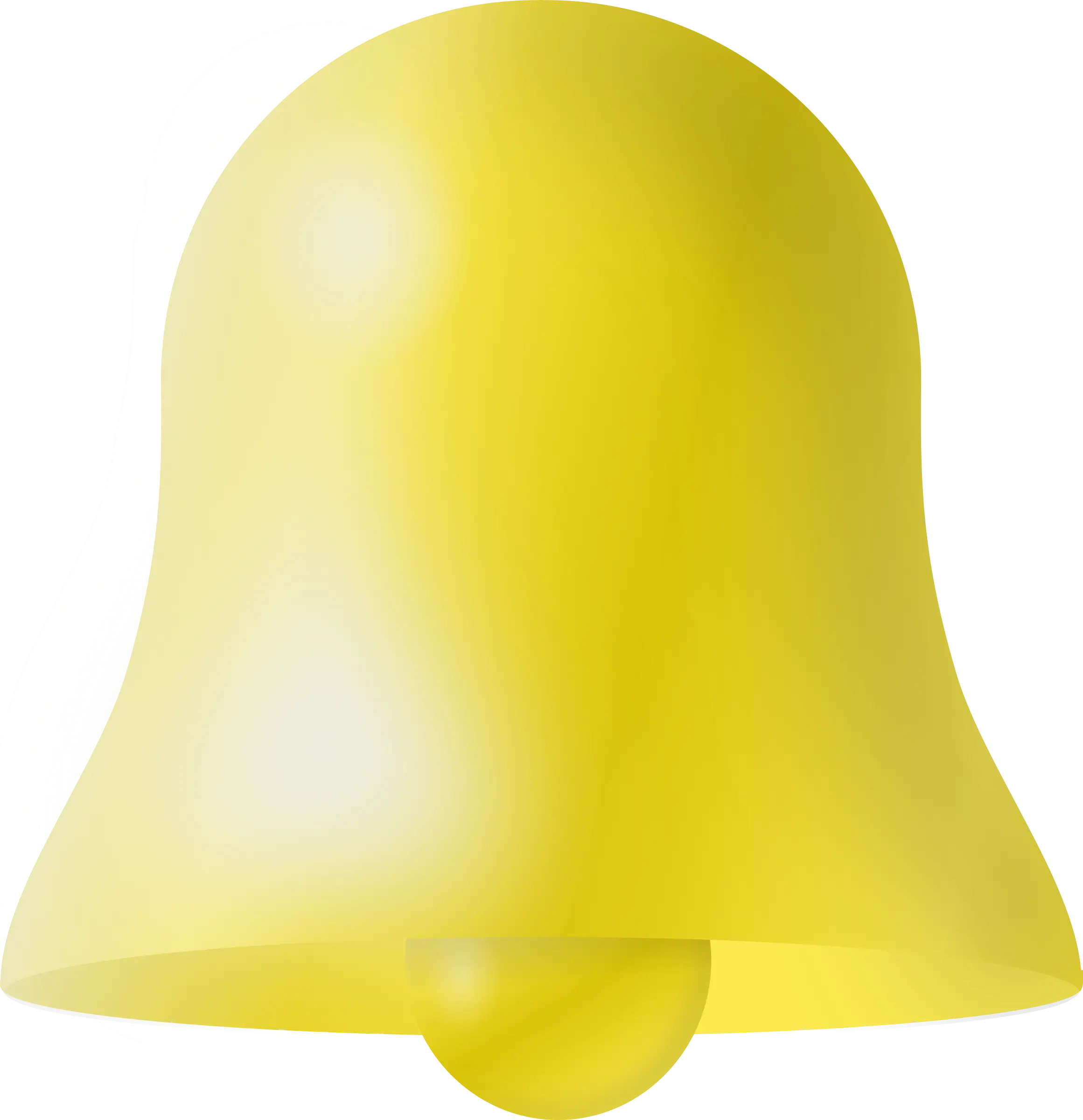 Golden Bell Illustration for Festive Concept
