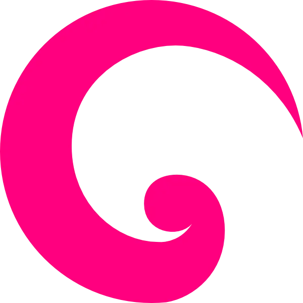 Pink Swirl Abstract Icon