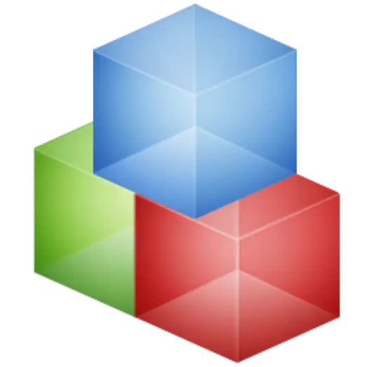 Colored 3D Cubes Illustration