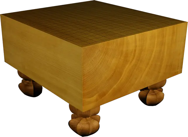 Wooden Table with Carved Legs
