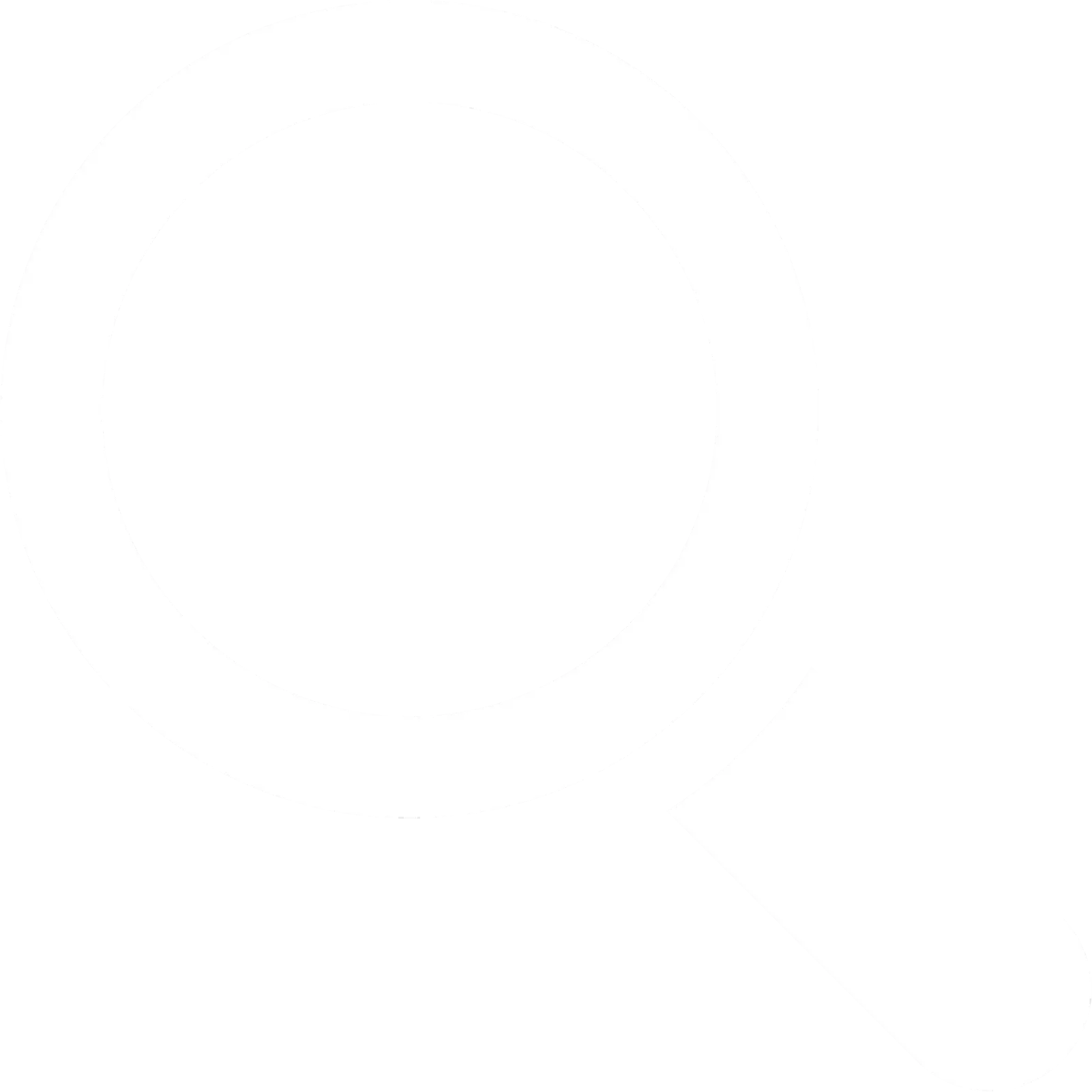 Magnifying Glass Icon for Search Tool
