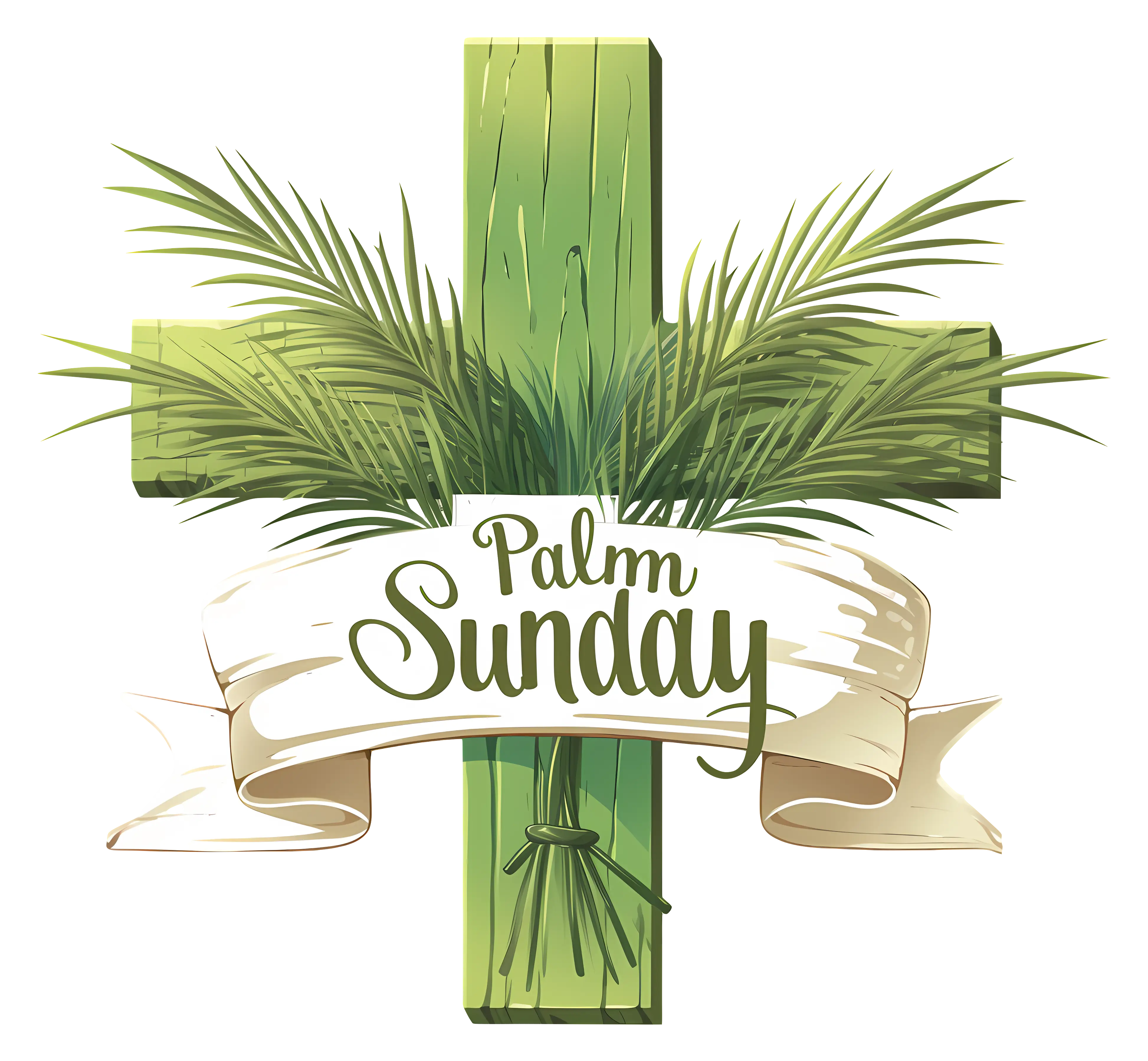 Palm Sunday Illustration