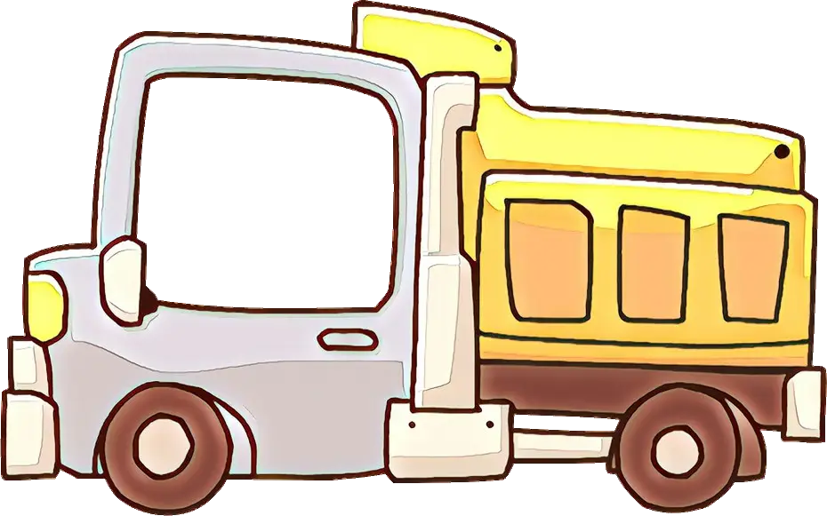 Cartoon Dump Truck Illustration