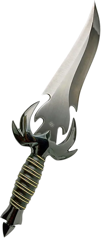 Futuristic Knife with Detailed Handle
