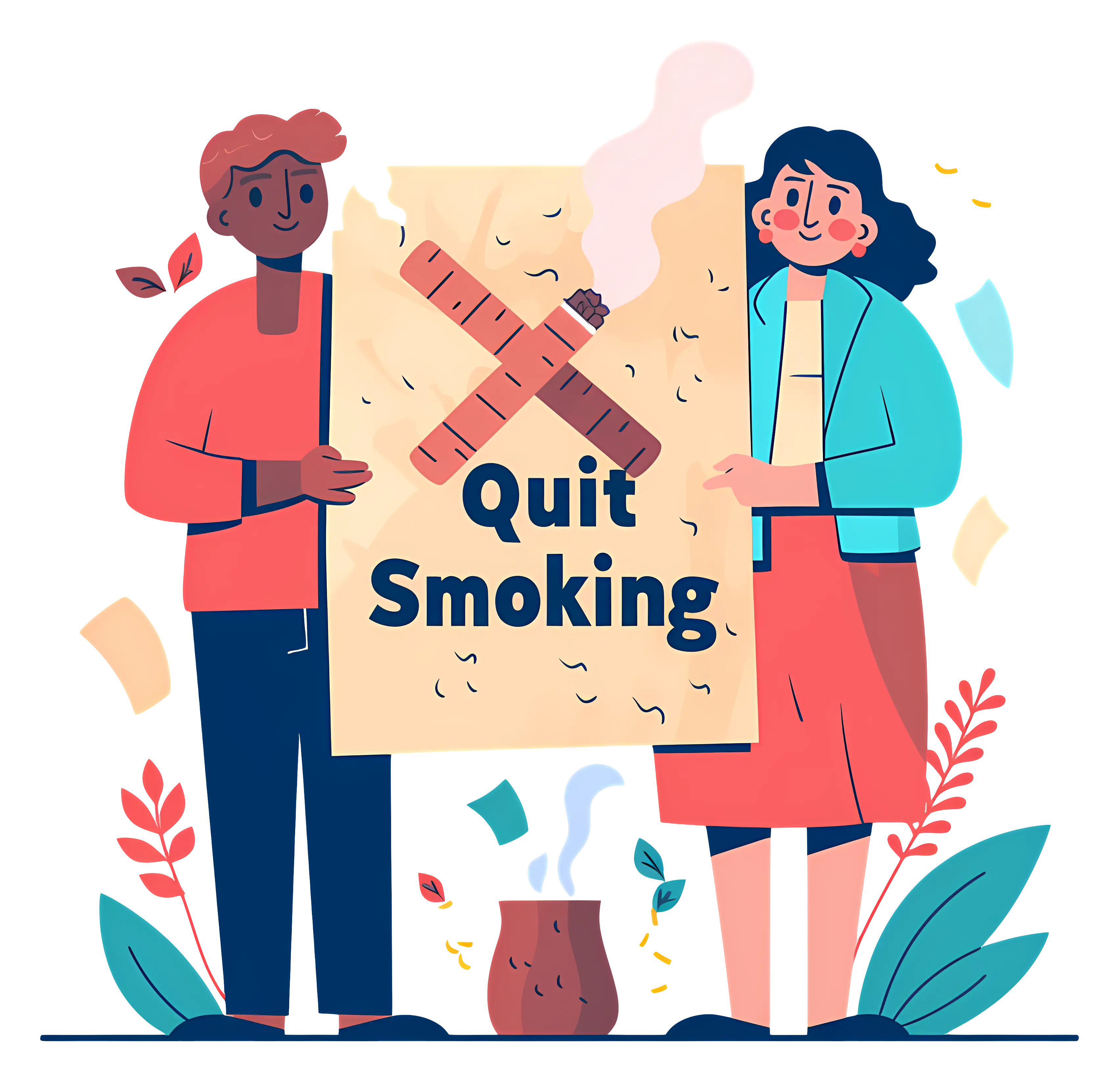 Quit Smoking Awareness Campaign Sign