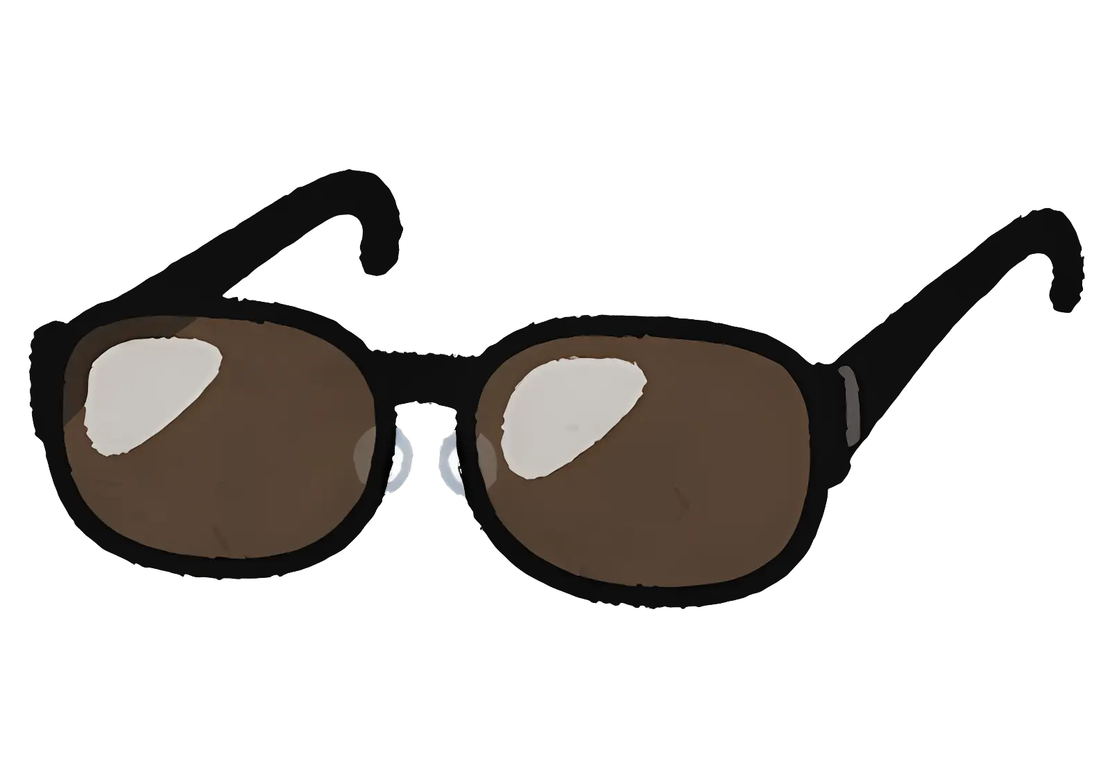 Black Sunglasses Illustration