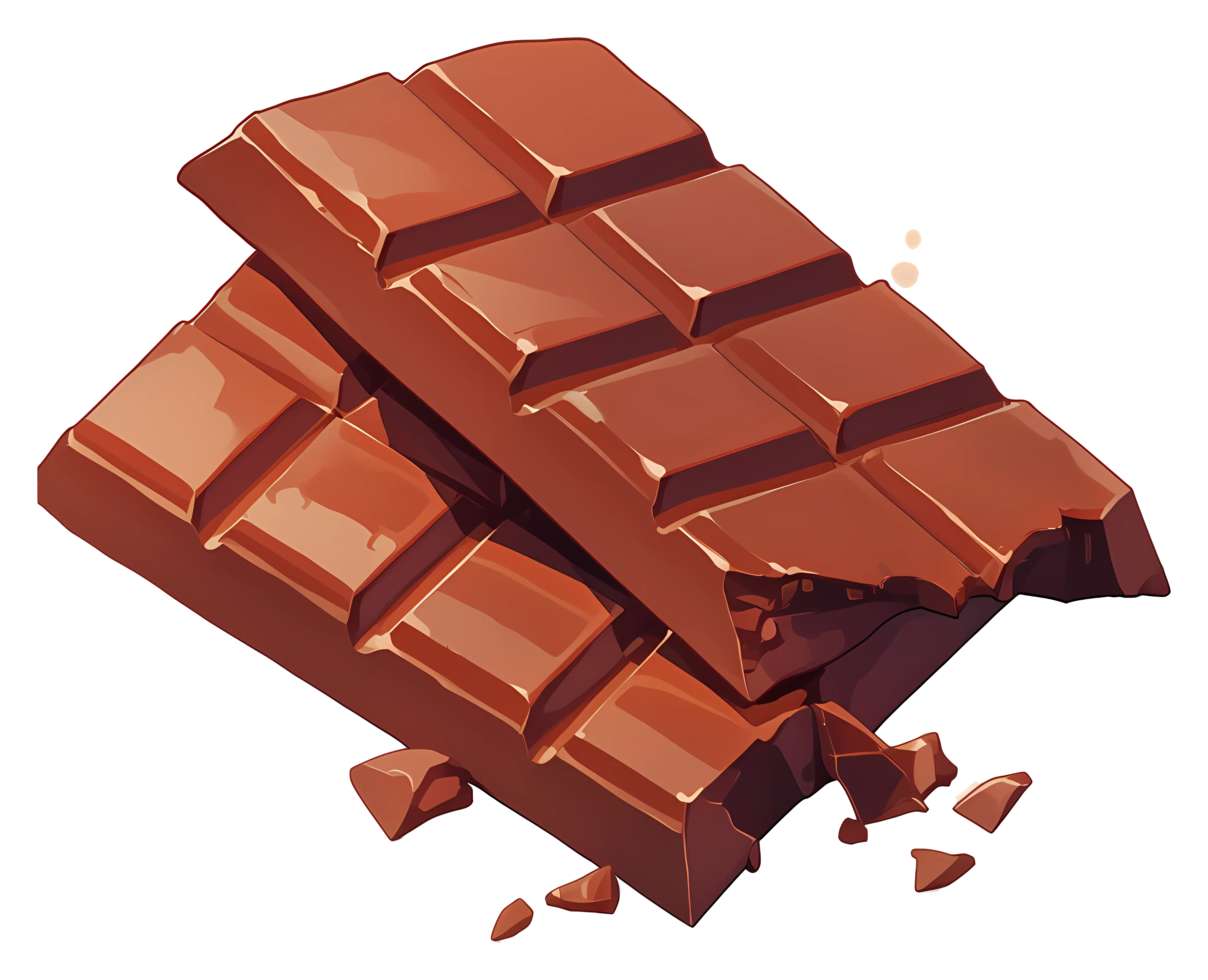 Stacked Chocolate Bars