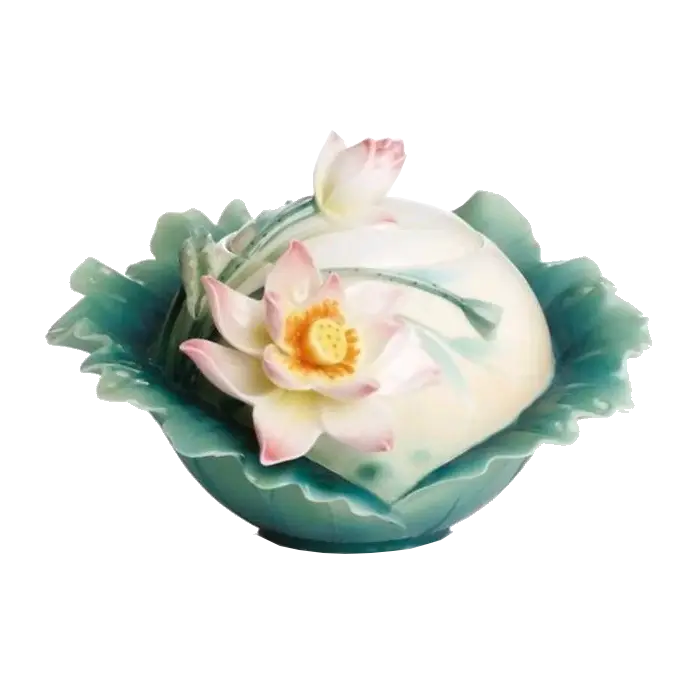 Beautiful Lotus Flower Sculpture