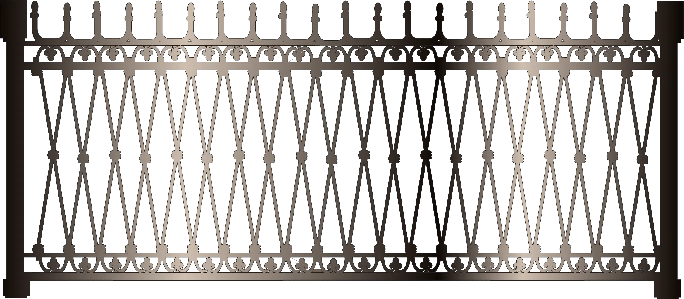 Black Iron Fence