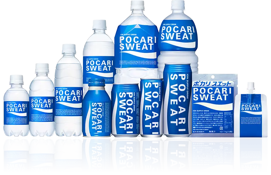 Pocari Sweat Drink Bottles