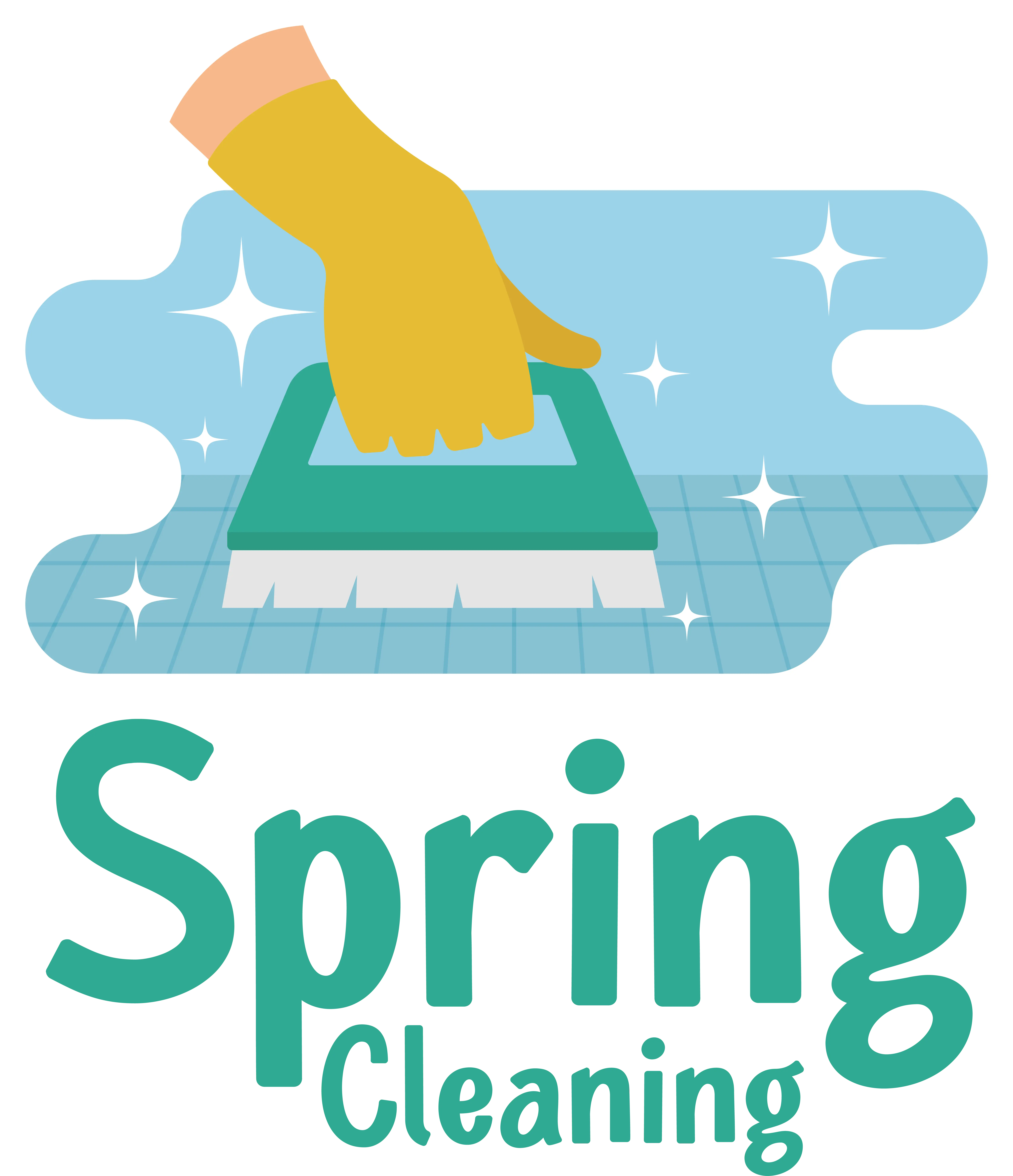 Spring Cleaning Illustration