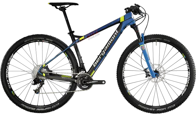 Blue Modern Mountain Bike for Outdoor Adventure