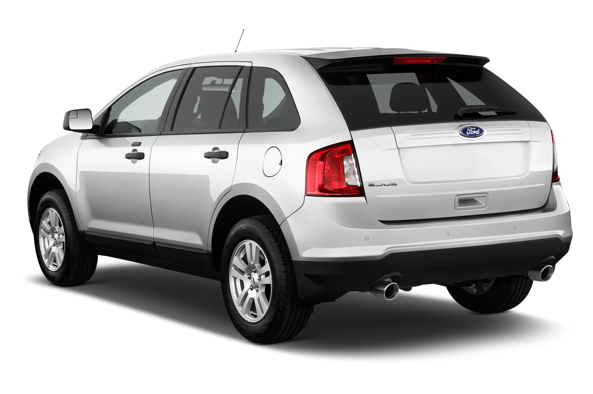 Silver SUV Car