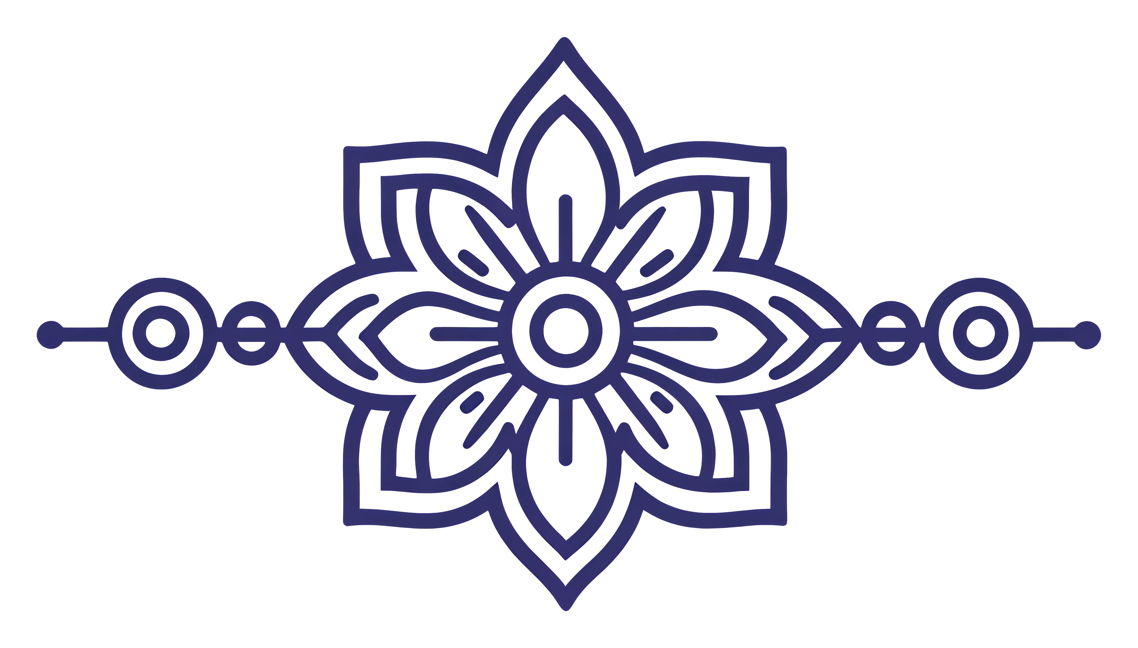 Blue Floral Pattern Design