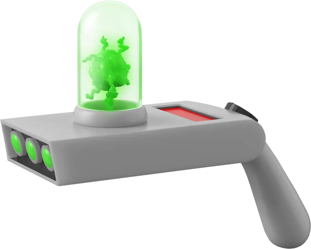 Portal Gun from Sci-Fi Game