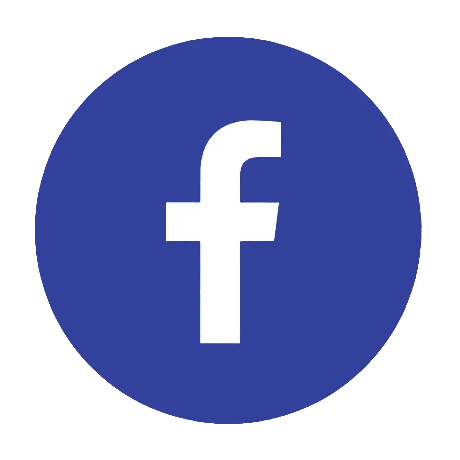 Blue Facebook Logo Design