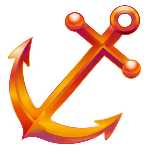 Golden Anchor Symbol