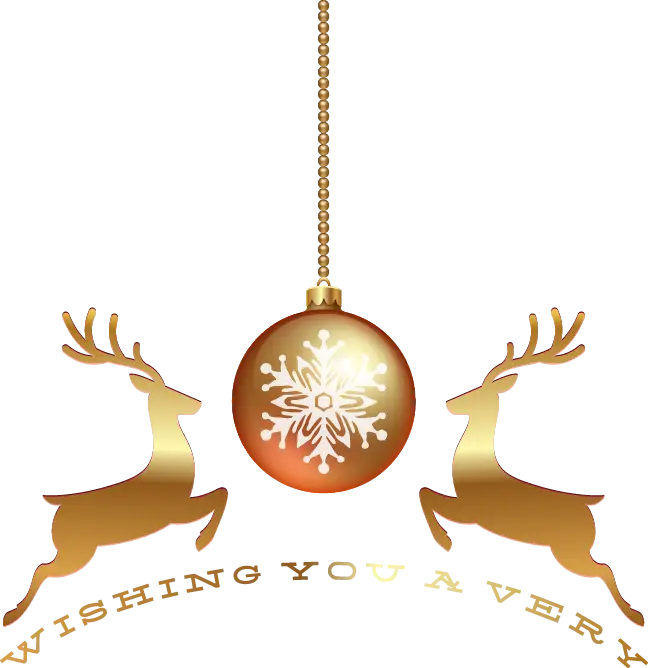 Christmas Ornament with Reindeer
