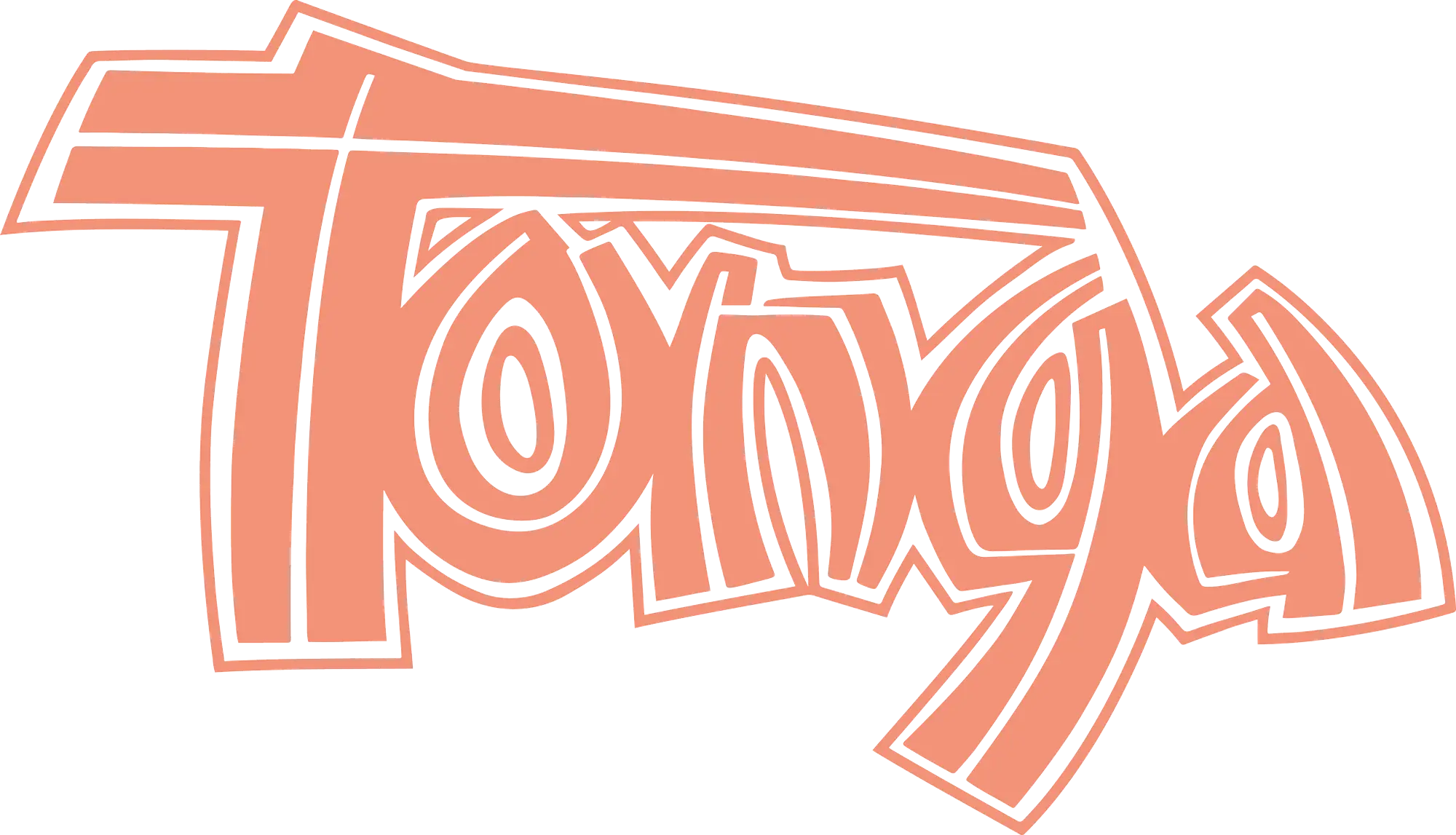 Tonga Text Logo Design