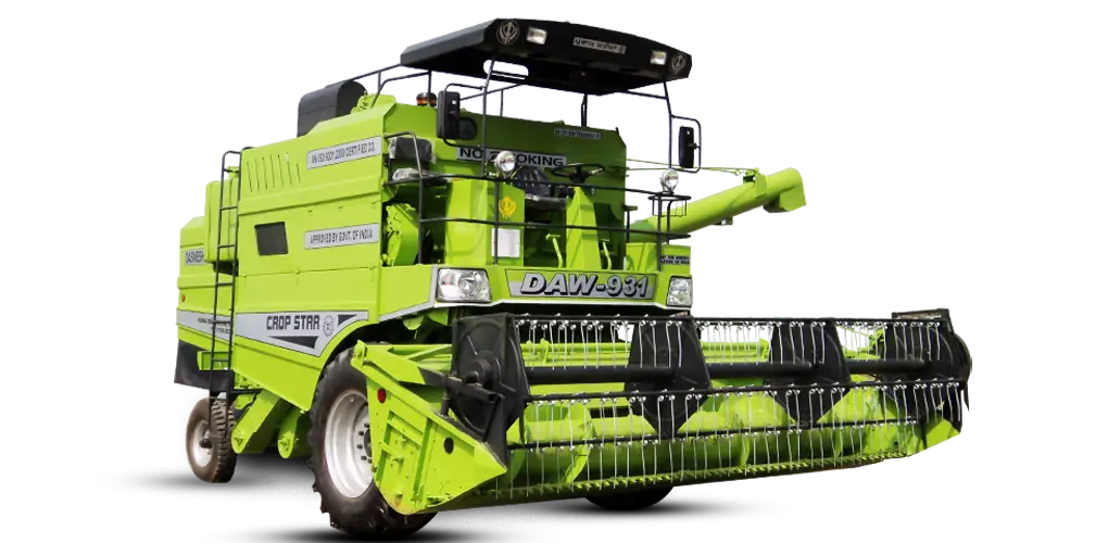 Green Agricultural Harvester