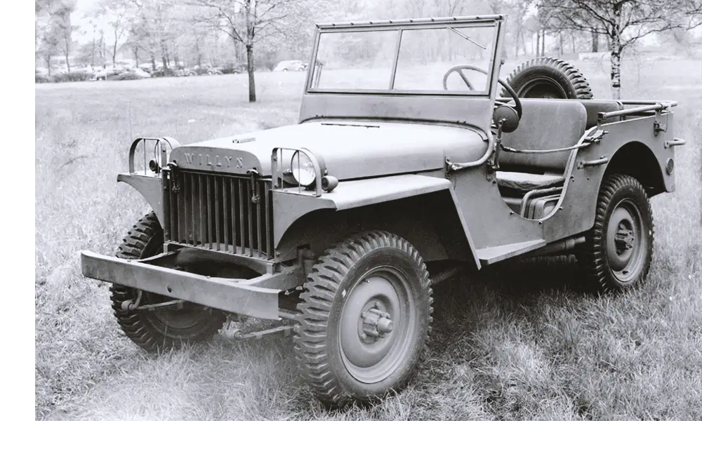 Vintage Military Jeep