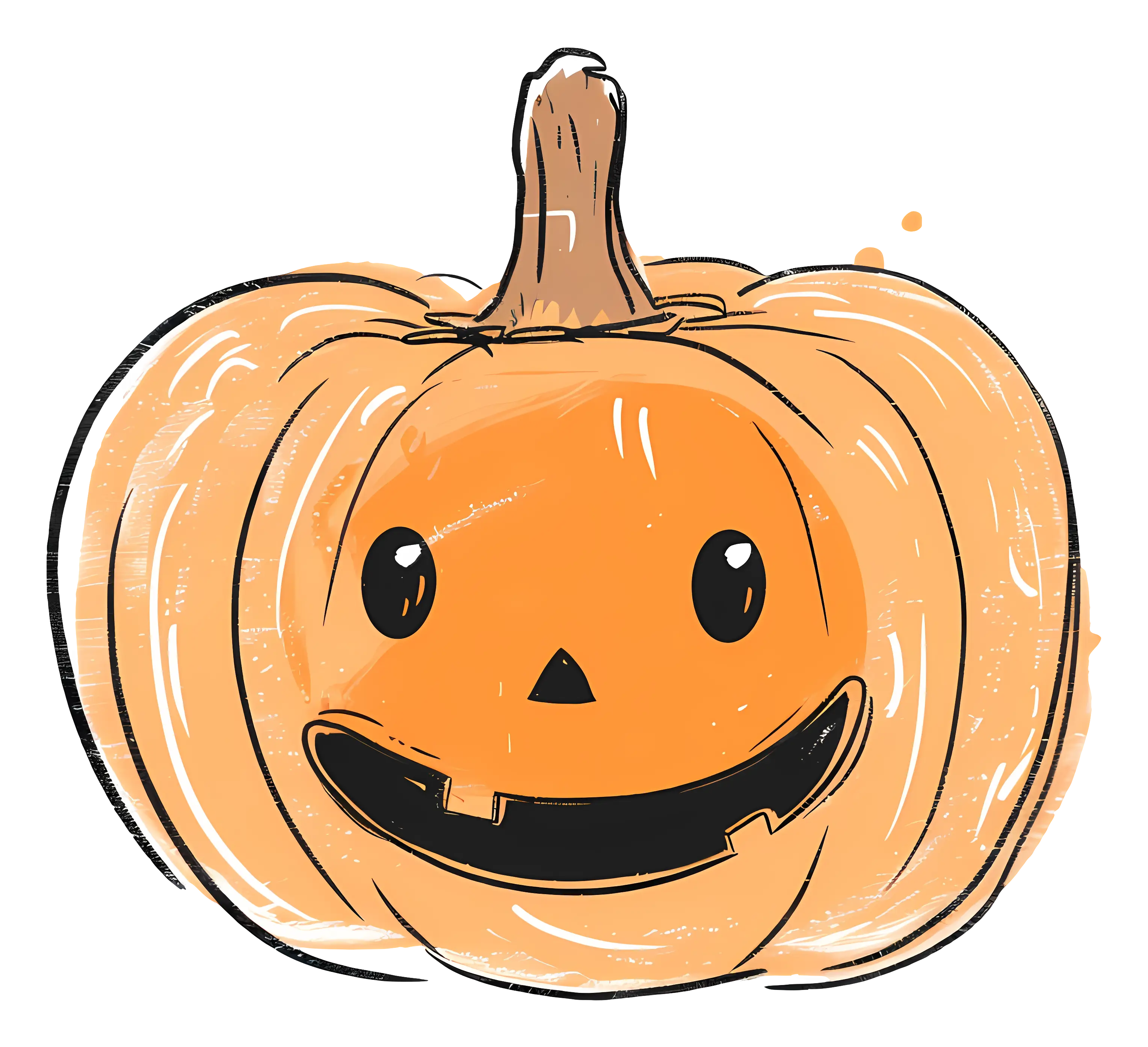 Halloween Pumpkin with Face