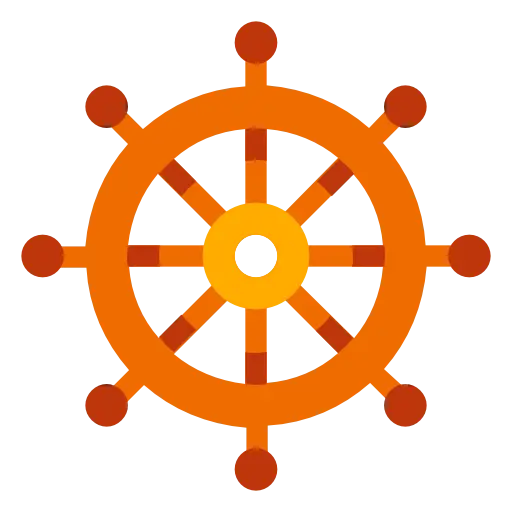 Nautical Ship Wheel