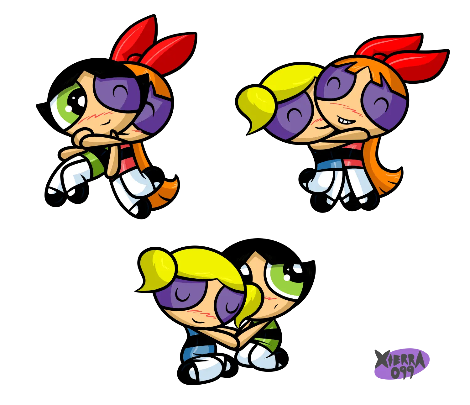 Powerpuff Girls Cartoon Characters