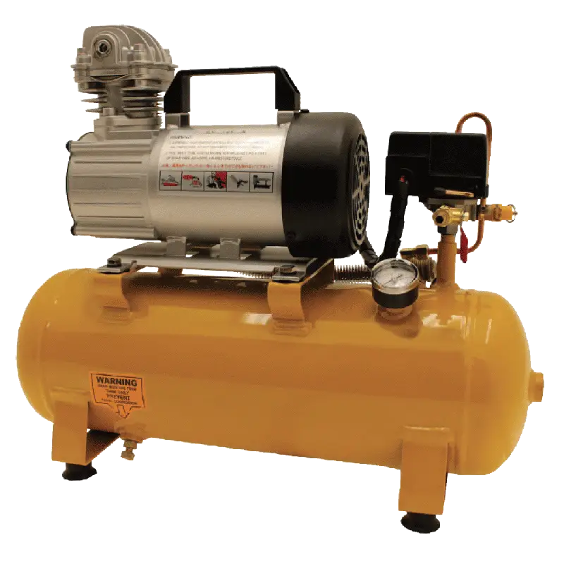 Yellow Air Compressor Machine