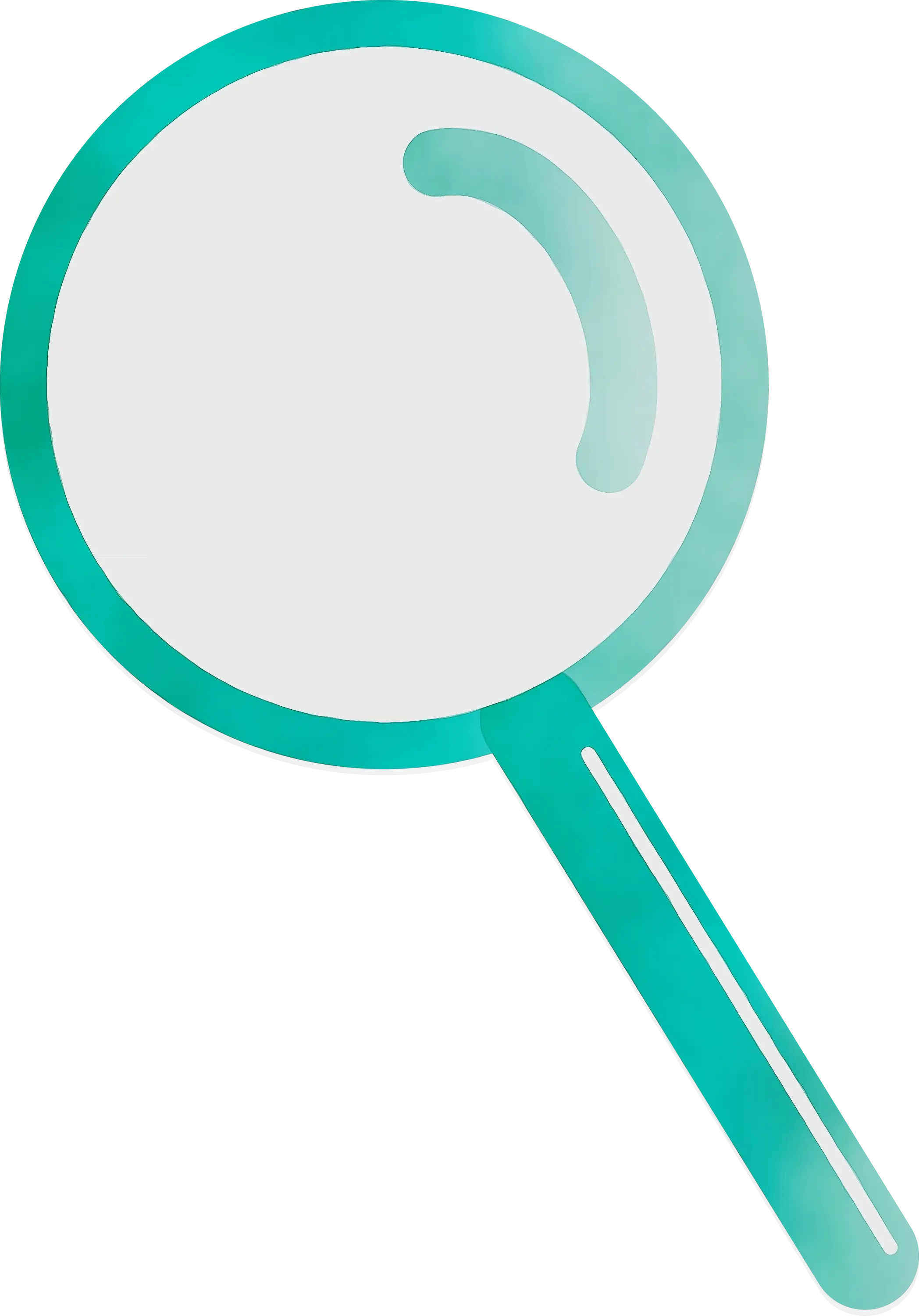 Turquoise Magnifying Glass