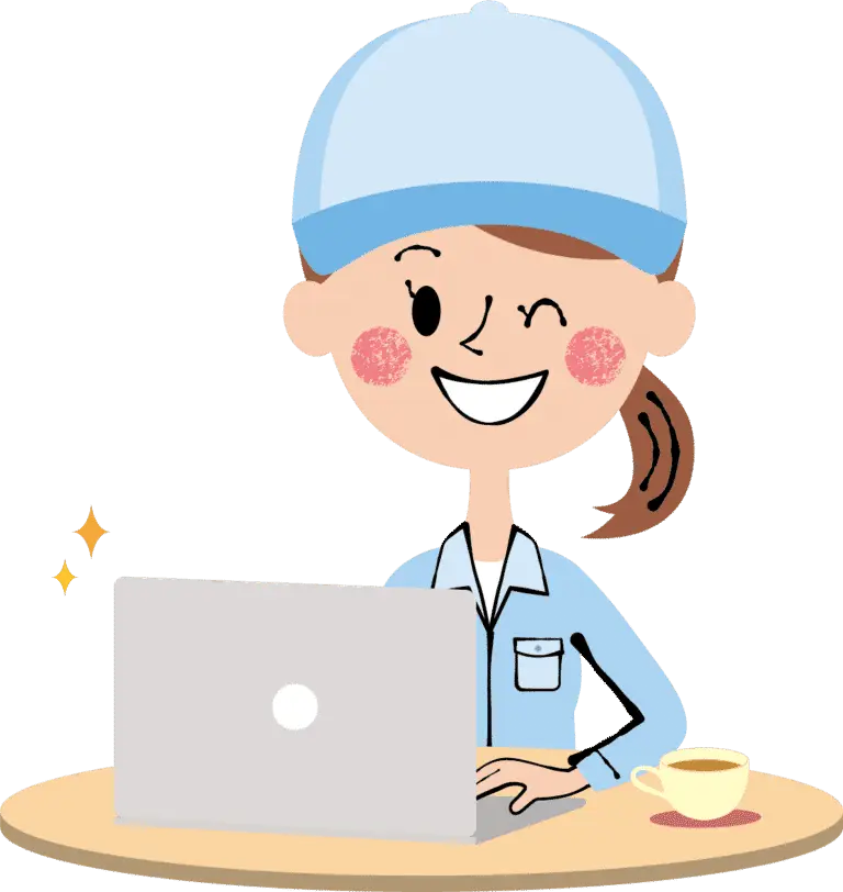 Woman Working on Laptop