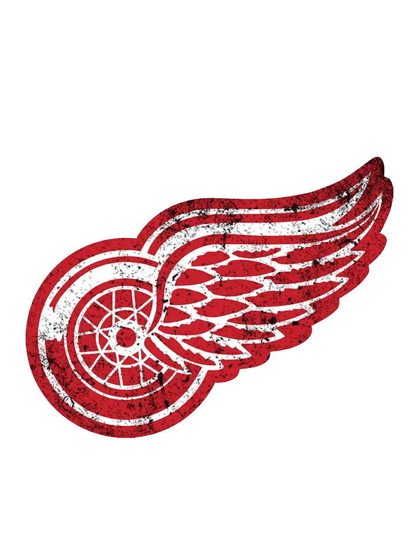 Classic Red Winged Wheel Logo