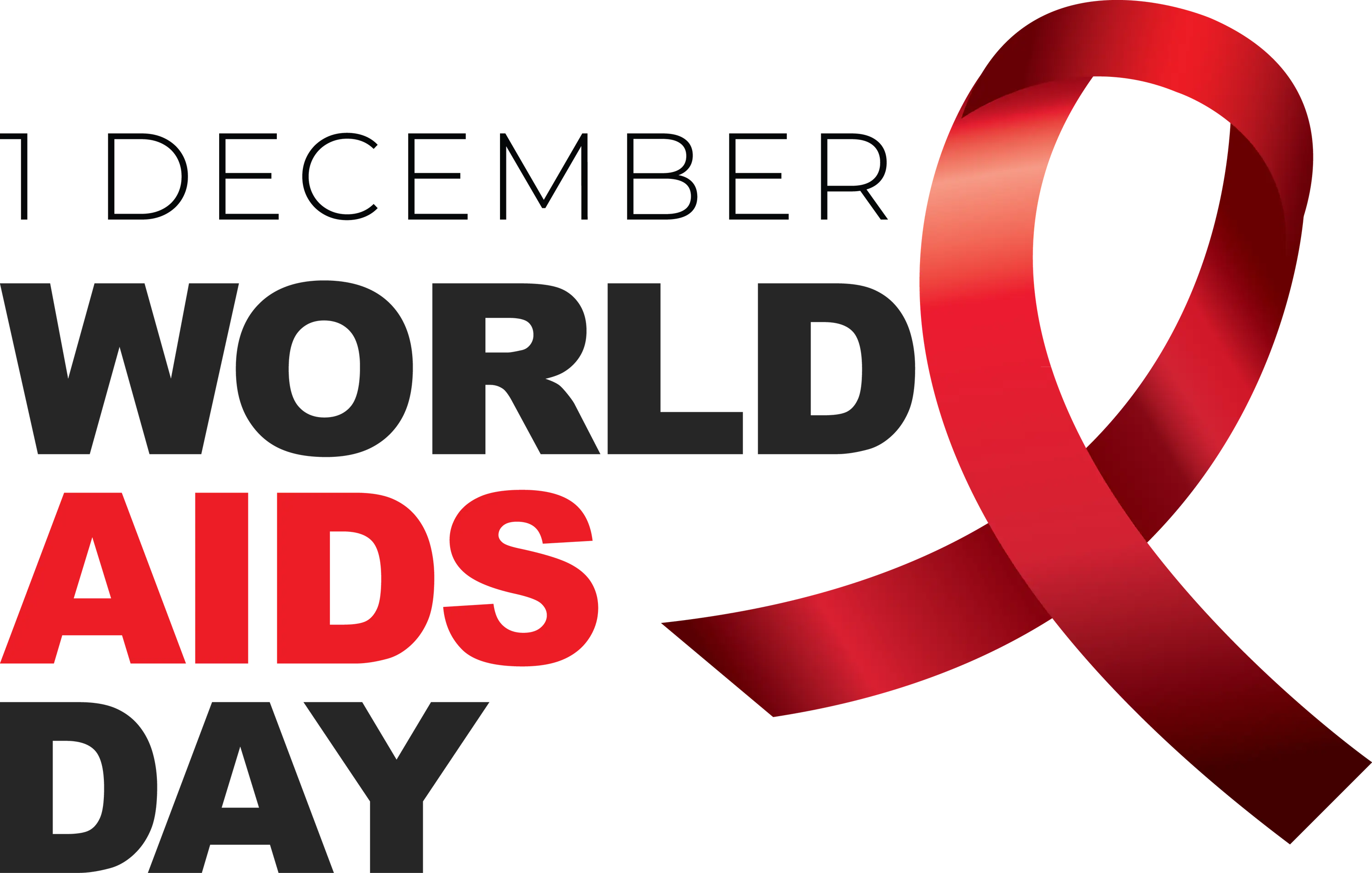 World AIDS Day Red Ribbon Design