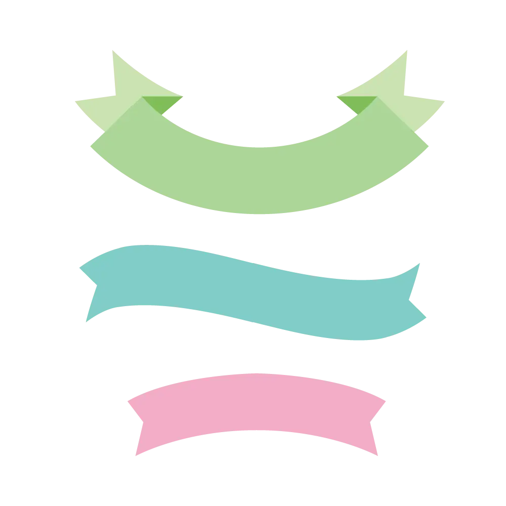 Colorful Decorative Ribbons